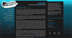 Desktop Screenshot of gordon-myers.com